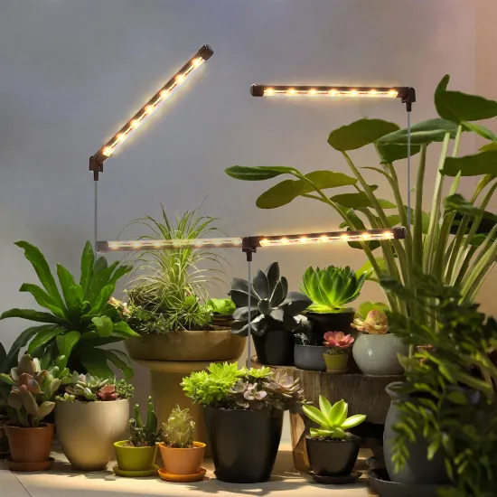 Hot Sale Gooseneck 4 Head LED Grow Light for Indoor Plants