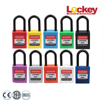 Listrik Nylon Shackle Gembok keamanan yang tinggi