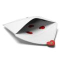 White Love A4 Envelope