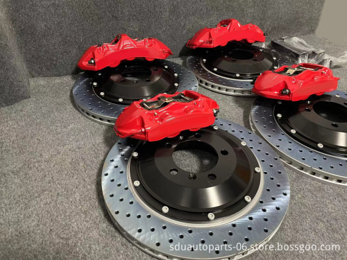 Big Brake Kit for Camry: Front 6-Piston and Rear GT4 Calipers