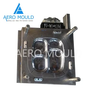 Customizable plastic bowl and baby tray mould