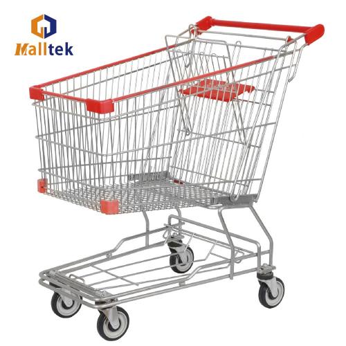 Supermarket 150L Asian shopping Trolley