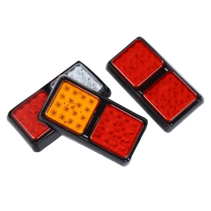 32 LED RV Truck Trailer Tail Lights - Fog, Turn Signal, Brake, Reverse, Running Lights
