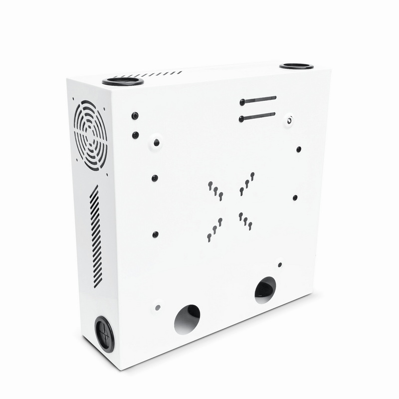 Ventilation and cable entry design for DVR lock box