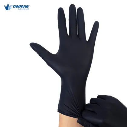 Black Home Use Superieur Nitrile Gloves