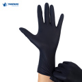 Guantes de nitrilo negro de grado alimenticio