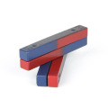 High quality red/blue alnico horseshoe magnet