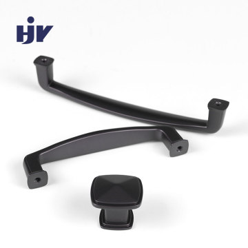 Kitchen cabinet knobs in black