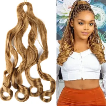 Synthetic Wireles Spiral Curls Bulk Crochet Braids Hair Extensions spiral curling wand  Loose Wave Braiding Hair Extensions