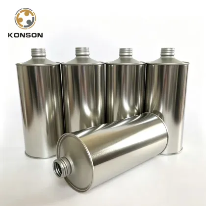 Tall Small-Mouth Cylindrical Craft Beer Tin Can