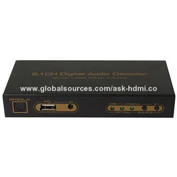 Dolby DTS decoder with USB input