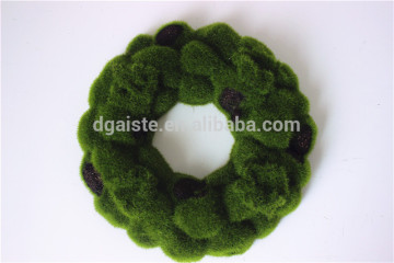 Home Wall to wall decoration 0.5mx0.5m artificial green wall moss foam hanging carpet EPZM05 0909