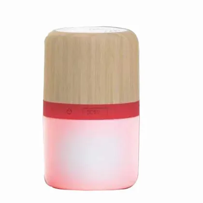 Bamboo Wood Grain Wireless Bluetooth Speaker - Mini Portable Audio Loudspeaker