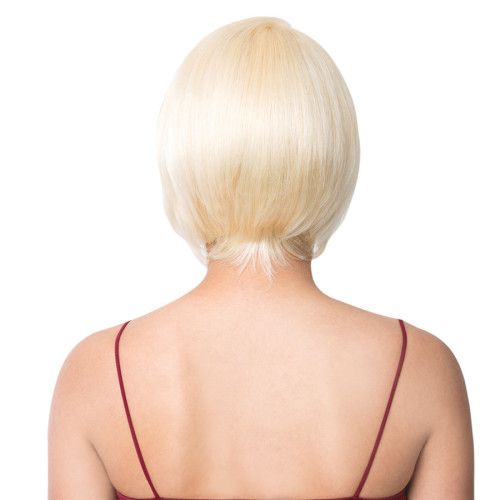100% HUMAN HAIR BLONDE LACE FRONT WIG