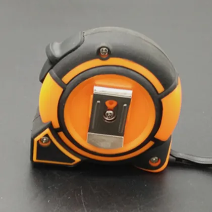 ABS-rubber Co-molded measuring tape auto-lock