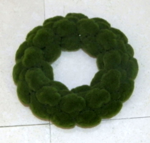 artificial moss, moss wreath, moss ring