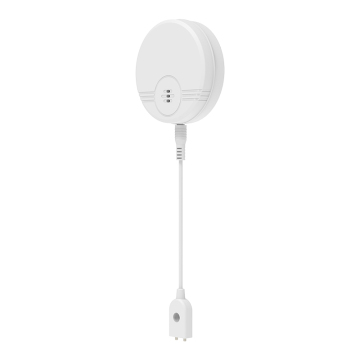 Wireless Water Leak Detector with 135dB Voice Alert for Home Safety and Security