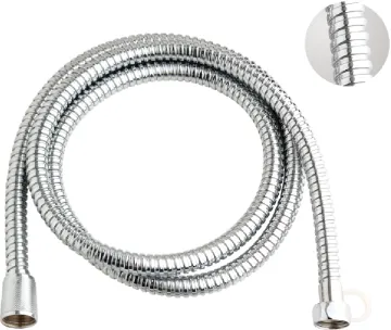 Flexible Shower Hose with single lock in brass