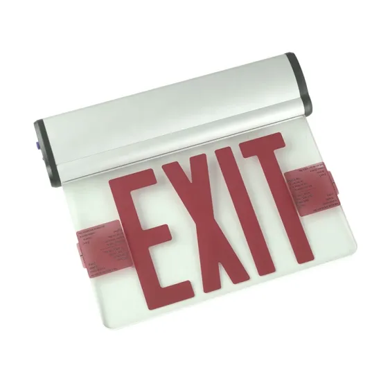 High Grade 6 Inch Single Face LED Emergency Exit Signs: Your Safety Solution
