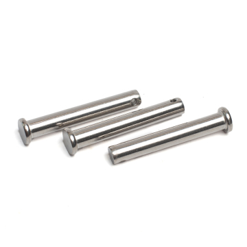 High-Quality Stainless Steel and Carbon Steel Pins: Exploring Flat Head, Hole-at-End, Clevis, Hitch, and Grooved End Options