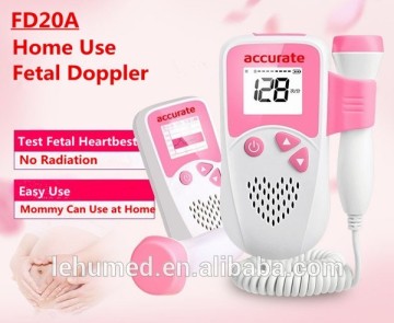 2017 Newest Hot Sale Fetal Monitor/Heartbeat Baby Monitor/Pocket Fetal Doppler with CE Approval