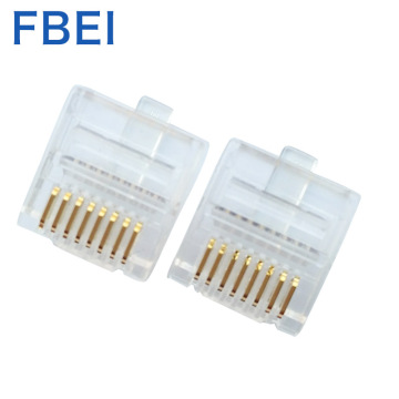 Conector corto RJ45 8P8C