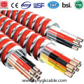 MC Cable 12AWG Câble de blindage en aluminium à verrouillage réciproque