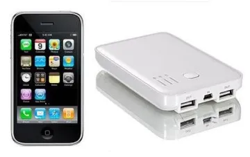 5000mah Rated Capacity External Universal Battery For Iphone, Cellphone, Samsung Mobile