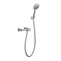 Bath Faucet With Hand Shower Contemporary Exposed Single Handle Mixer Shower Taps Supplier