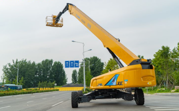 رافعة ذراع تلسكوبية XCMG XGS58 بطول 58 مترًا تعمل بمحرك XCMG