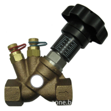 bronze hydraulic balancing valve assembly