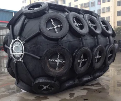Yokohama Rubber Fender with Tyres&Chains
