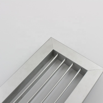 Grille de déflexion unique en aluminium ajustable pour HVAC