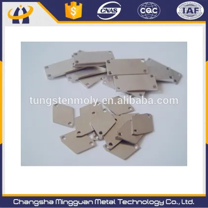 molybdenum Copper molybdenum heat sink components