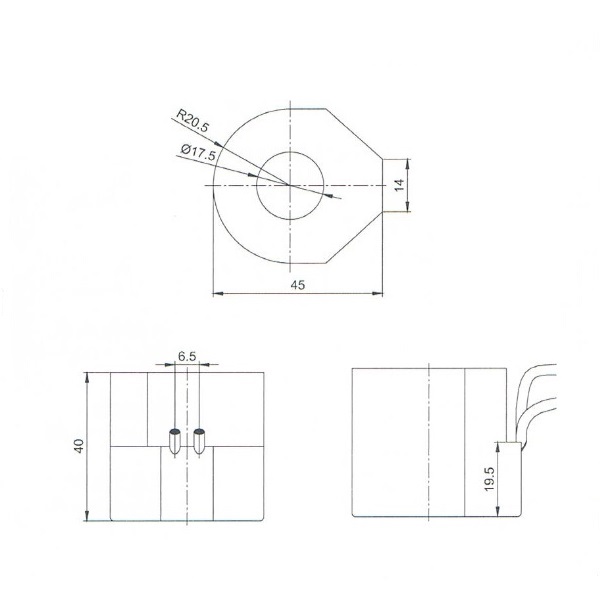 MP-C-011 solenoid coil