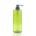 Green color 750ml plastic pet square bottle lotion