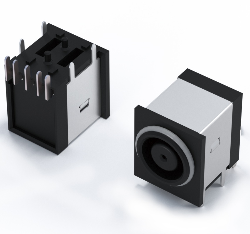 Waterproof Vertical DC Socket