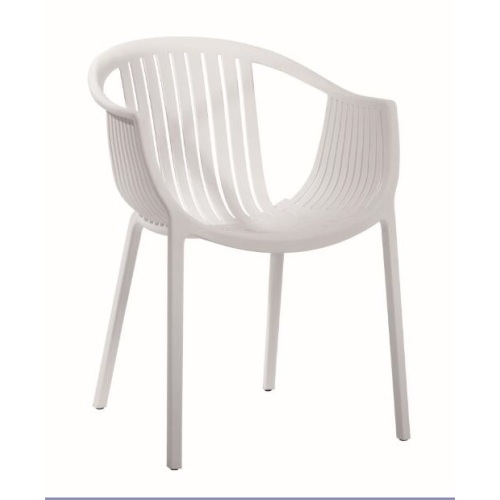 Chaise de loisirs en plastique moderne en forme de U