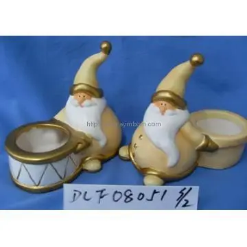 Christmas Ceramic Ornaments Pottery Pot