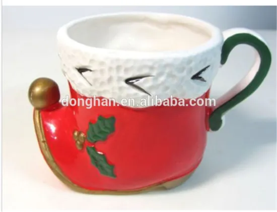Ceramic Embossed Mug For Promotion