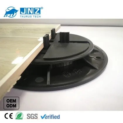 Adjustable plastic pedestal for stone floor wpc flooring raised floor access floor