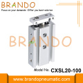 SMC Type CXSL20-100 Dual Rod Air Pneumatic Cylinder