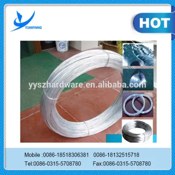 Galvanized iron wire/low price electro galvanized iron wire