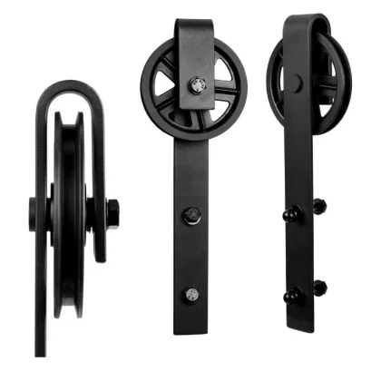 6.6 Feet Barn Door Sliding Door Hardware Rails With Barn Door Hardware Kits