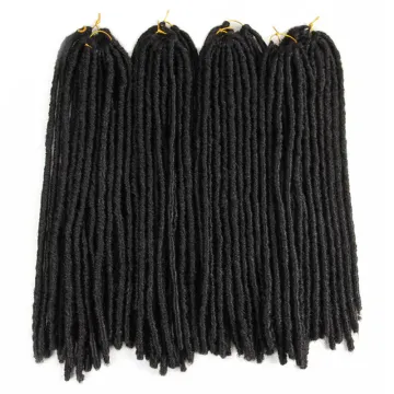 X-TRESS Cheap Afo Dreadlocks Straight Faux Locs Braid Ombre Brown Synthetic Hair Extensions Jumbo Hair Braids Crochet Braiding