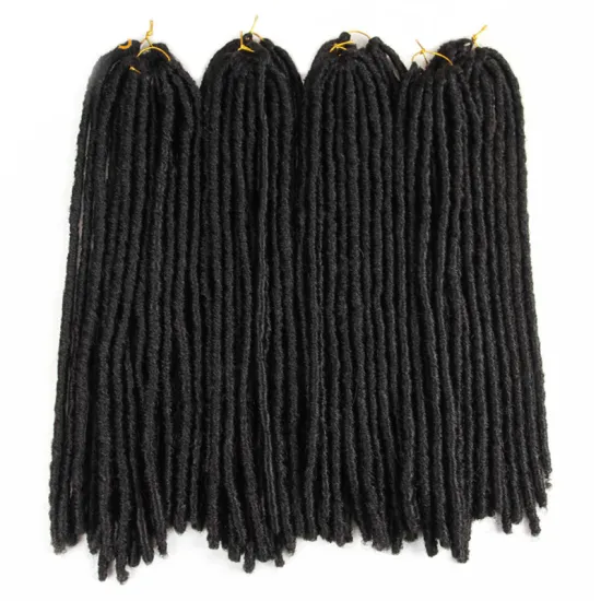 X-TRESS Cheap Afo Dreadlocks Straight Faux Locs Braid Ombre Brown Synthetic Hair Extensions Jumbo Hair Braids Crochet Braiding