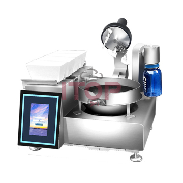Healthy and Safety Rotating Automatic Wok Cooking Machine