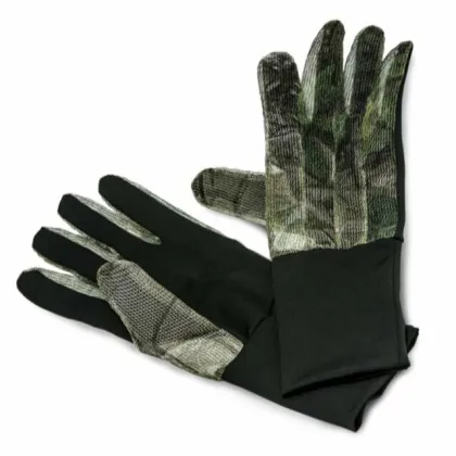 Breathable Anti-Skid Camo Mesh Gloves for Hunting and Shooting
