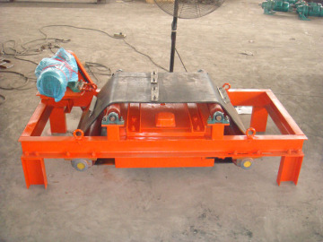 Suspension air cooling conveyor belt electromagnetic separator