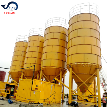 Prices and Specifications for 85 Ton SDCADI Brand Professional Cement Pellet Screw Conveyor Auger Silo